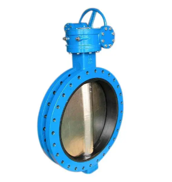 Manuelle Absperrklappe vom Typ U aus Gusseisen