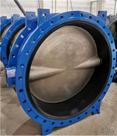 Big Size DN1200 konzentrische Absperrklappe mit Doppelflansch